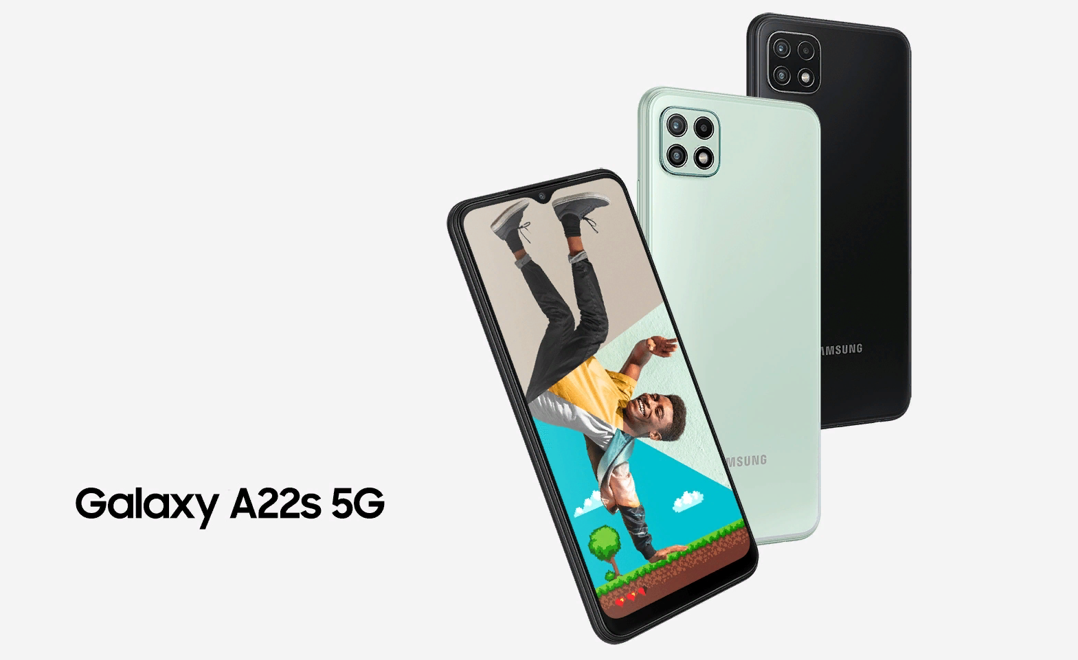 Купить Смартфон Samsung Galaxy A22s 5G 4/128 ГБ зеленый в Воткинске.  Смартфон Samsung Galaxy A22s 5G 4/128 ГБ зеленый: описание, фото, цена –  Нова.