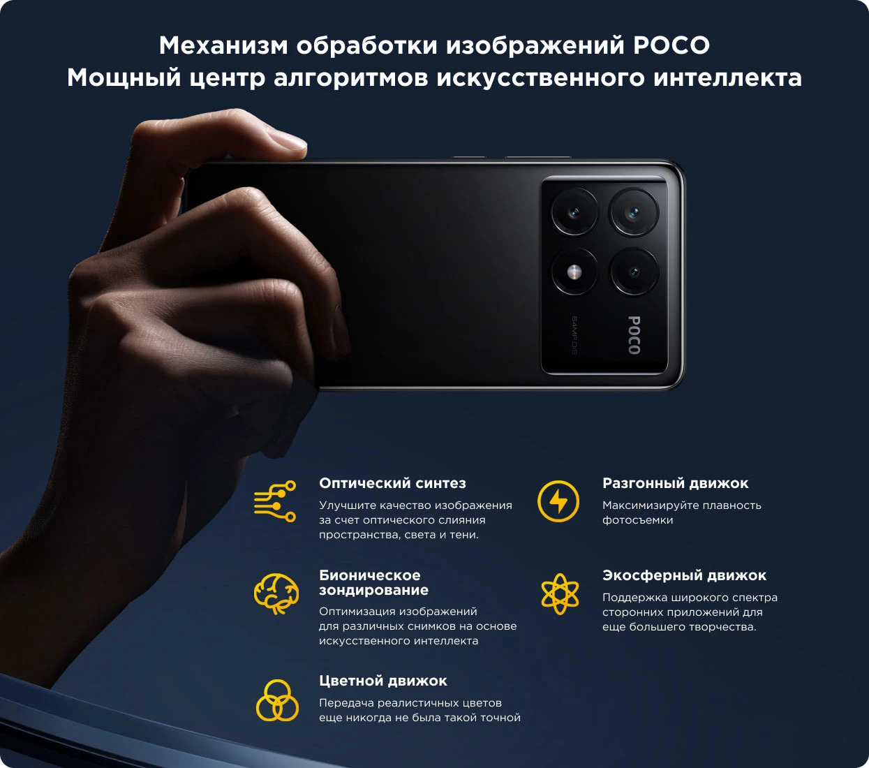 Купить Смартфон Poco X6 Pro 5G 8/256 Гб черный в Воткинске. Смартфон Poco  X6 Pro 5G 8/256 Гб черный: описание, фото, цена – Нова.