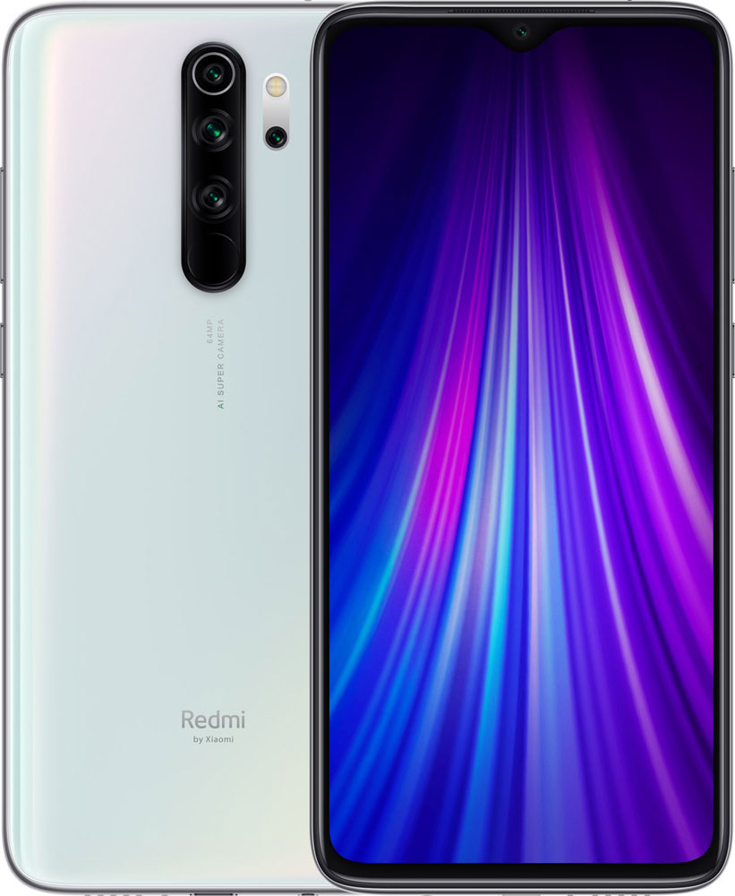 Купить Смартфон Xiaomi Redmi Note 8 Pro 6/128 ГБ белый в Воткинске.  Смартфон Xiaomi Redmi Note 8 Pro 6/128 ГБ белый: описание, фото, цена –  Нова.